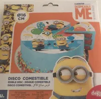 Disque comestible minions