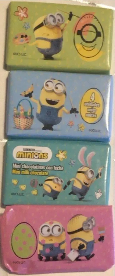 Mini chocolatinas con leche mini milk chocolate