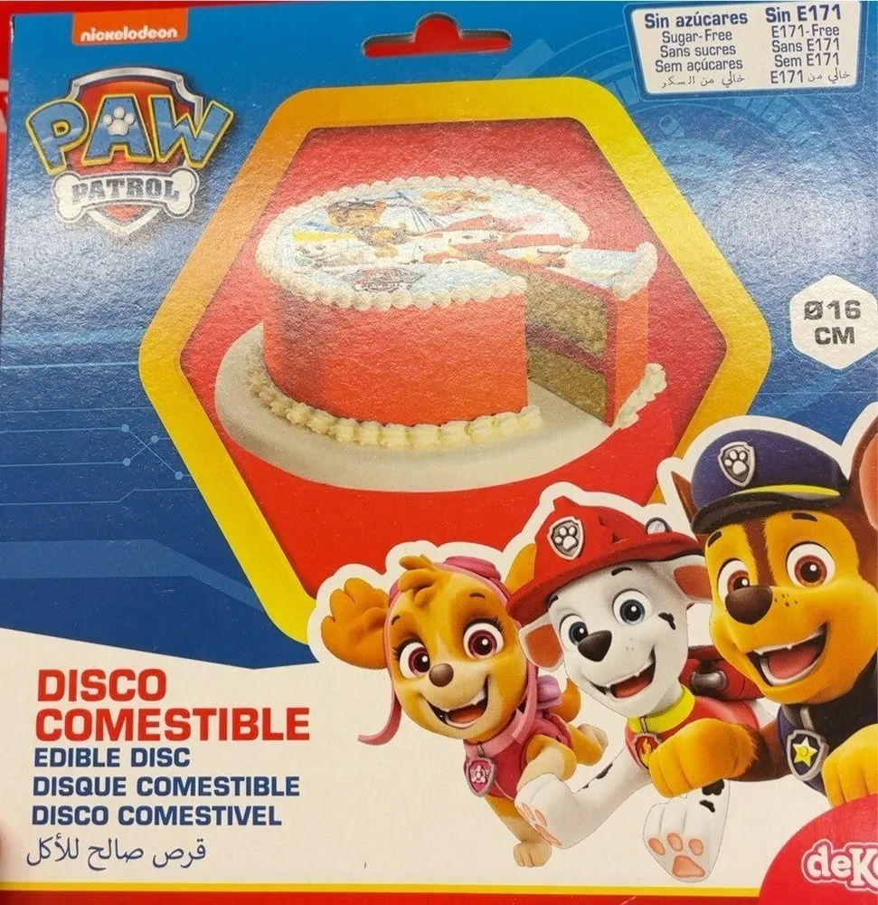 Disque comestible