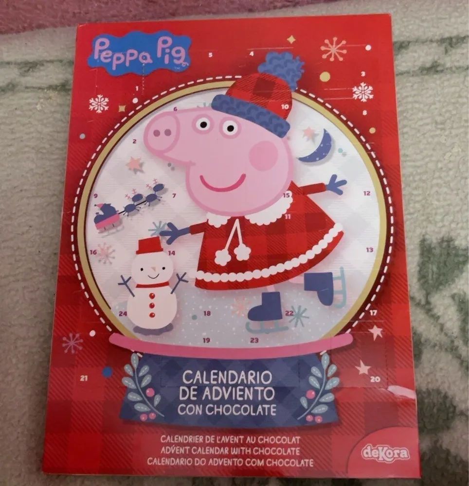 Calendario De Adviento Con Chocolate