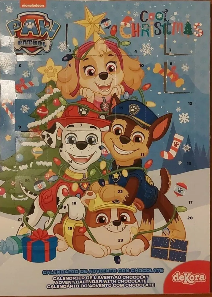Calendario Avvento Paw Patrol