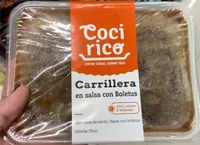 Carrillera en salsa de boletus