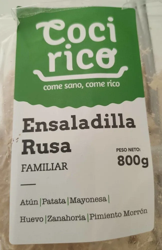 Ensaladilla rusa Mediterranea familiar