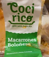 Macarrones Boloñesa