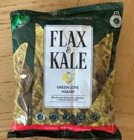 Green love wasabi cold pressed nachos