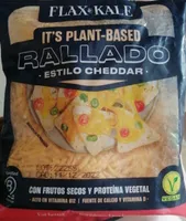It's plant-based  rallado estilo chedar