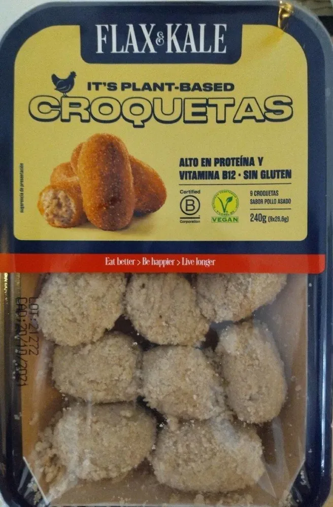 Croquetas plant-based