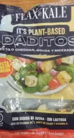 Daditos estilo cheddar, gouda y mozzarella vegan