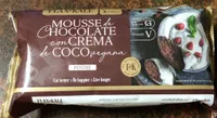 Mousse de chocolate con crema de coco vegana