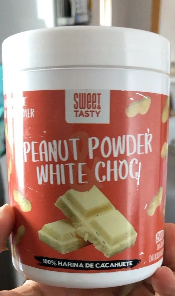 Peanut Powder White Choc