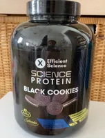 science protein black cookies