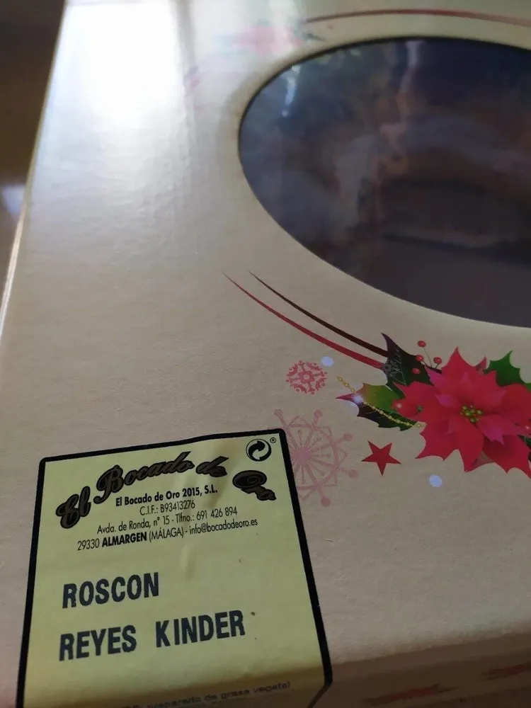 Roscón de reyes kinder