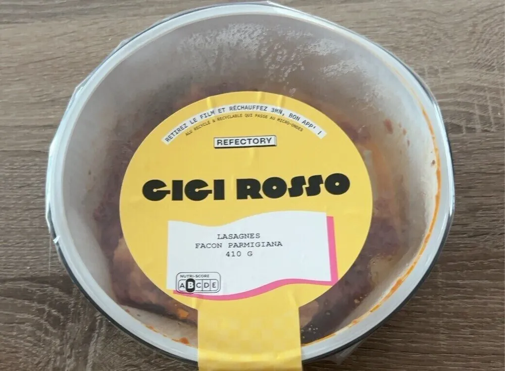 Lasagne facon aubergine
