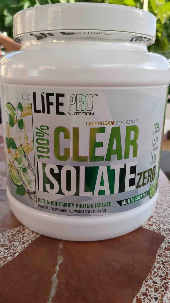 Clear Isolate zero mojito cocktail