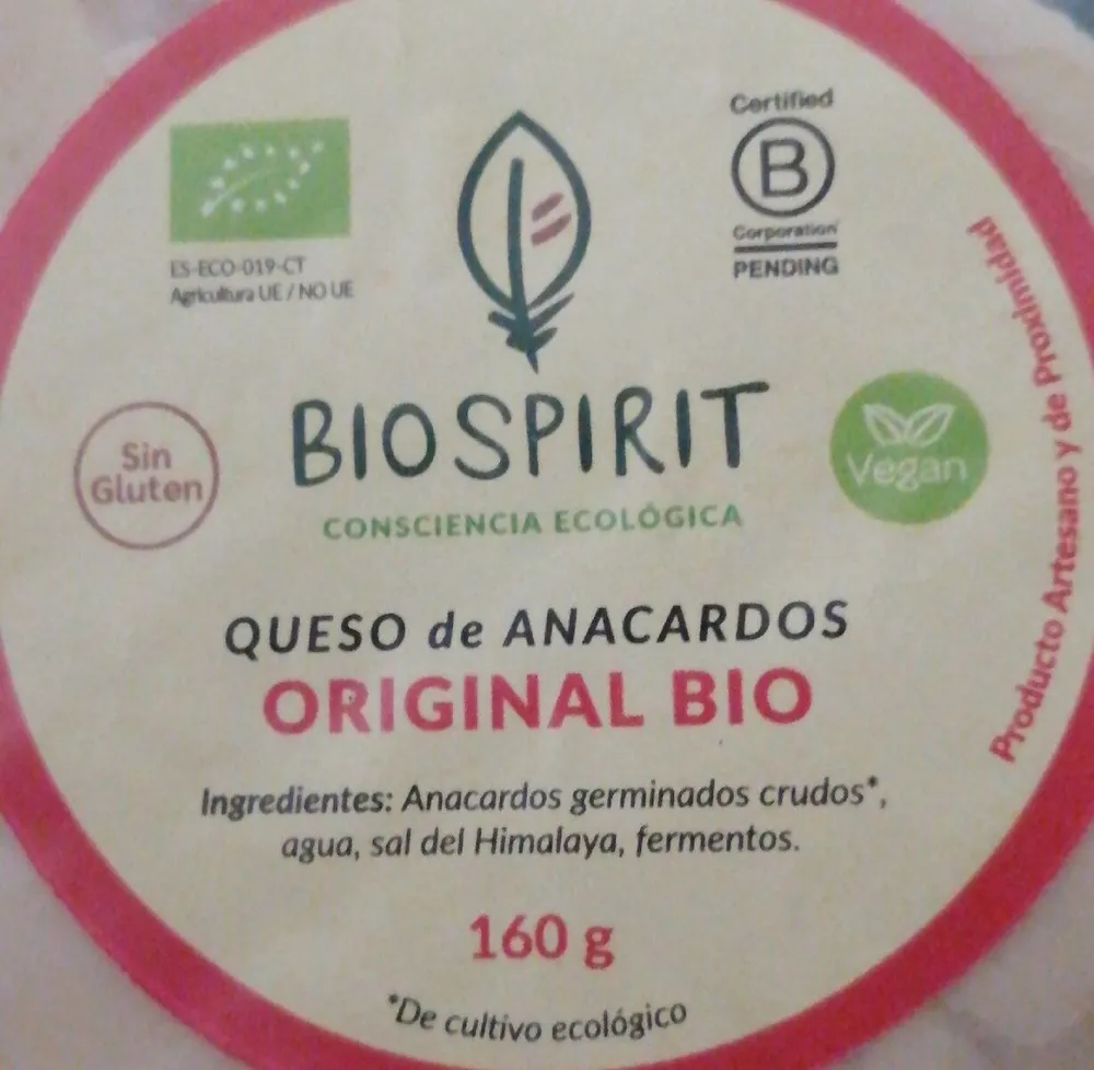 Queso de anacardos