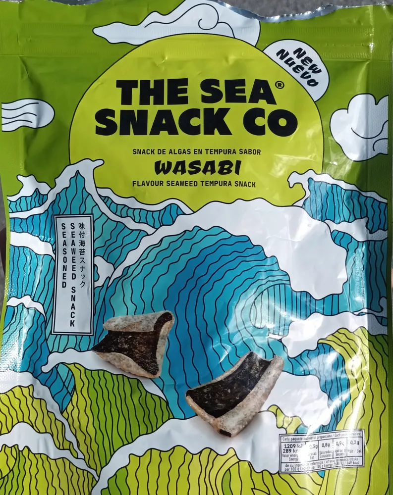 Snack de Algas en Tempura Sabor Wasabi