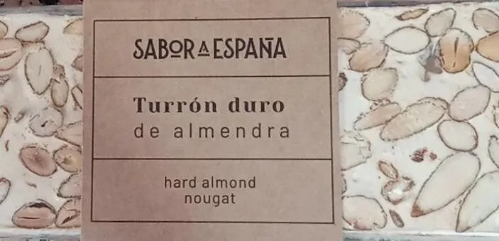 Turrón duro de almendra