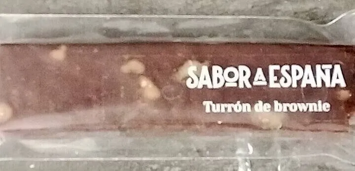 Turrón de brownie