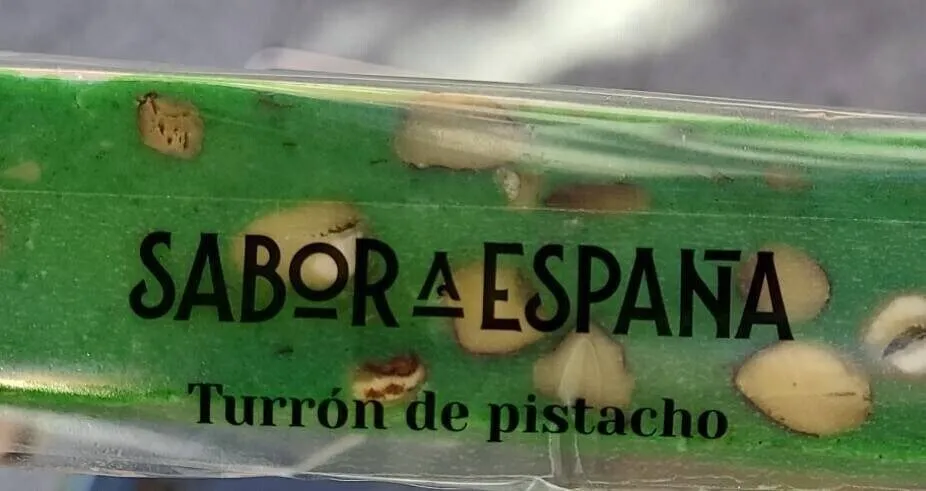 Turron de pistacho