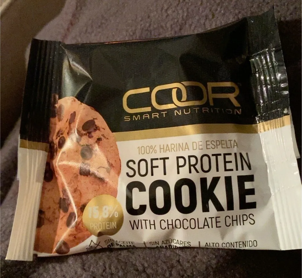 Soft protein cookie