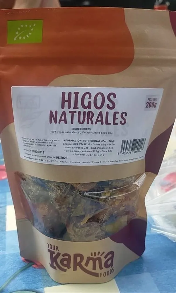 Higos naturales