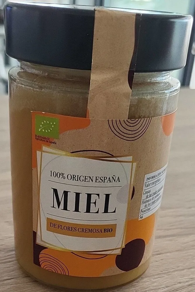 Miel de flores cremosa bio