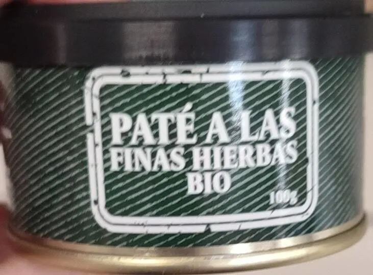 Paté a las finas hierbas bio