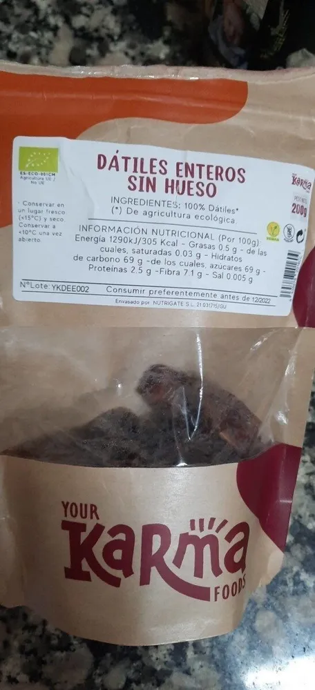 Dátiles sin hueso