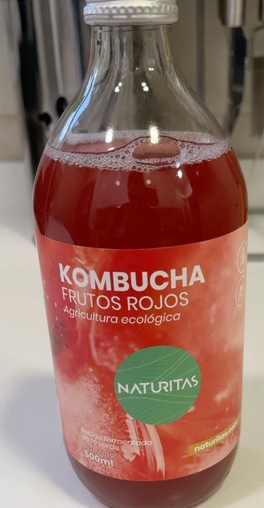 Kombucha frutos rojos
