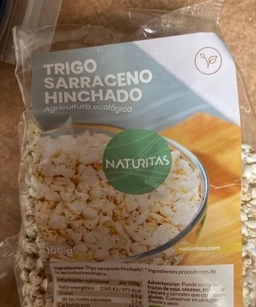 Trigo sarraceno hinchado