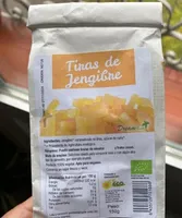 Tiras de jenjibre