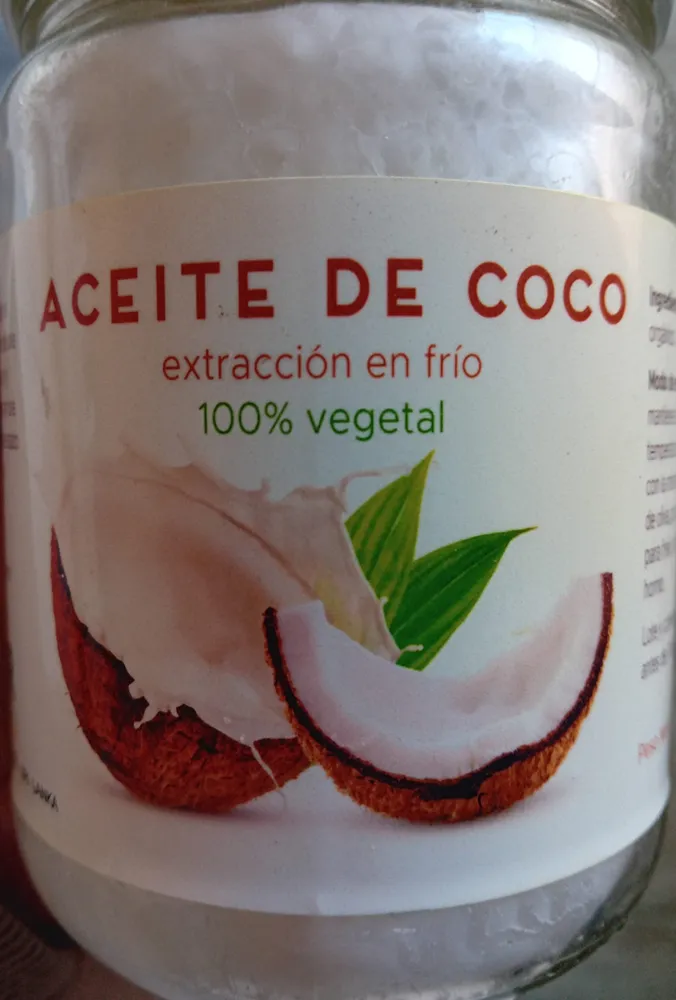 Aceite de coco
