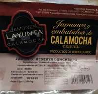 Jamón G. Reserva loncheado