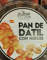 Pan de dátil con nueces