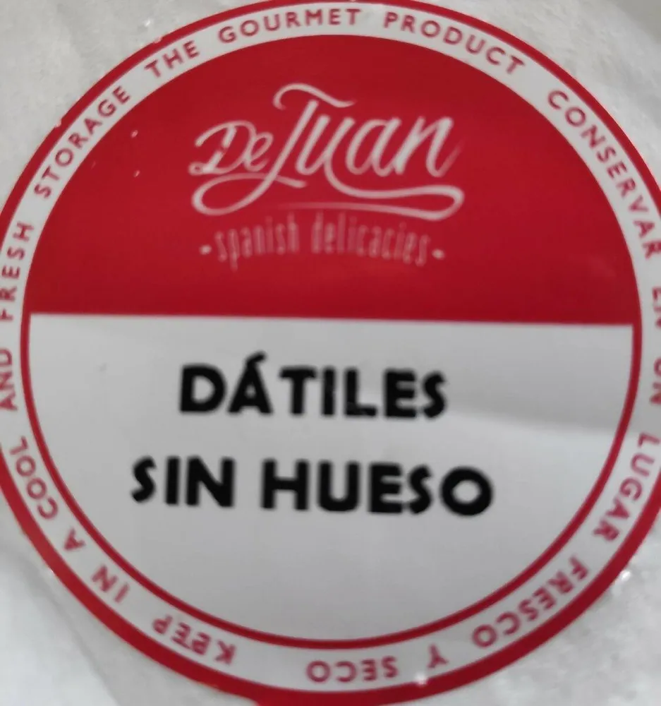 Dátiles sin hueso