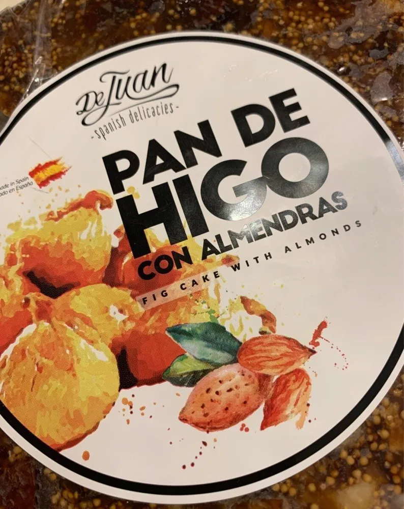 Pan de Higo con Almendras