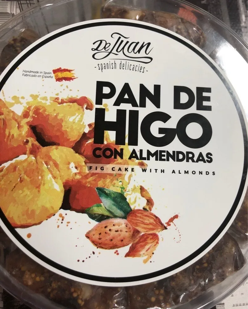 Pan de Higo con Almendras