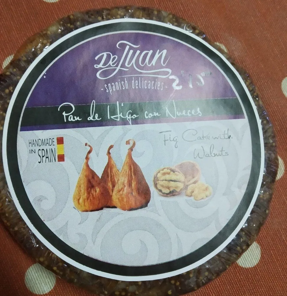Pan de higo con nueces