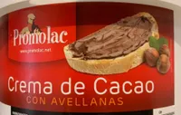 Crema cacao con avellanas