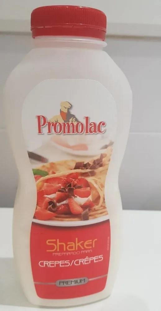 Shaker preparado para crepes