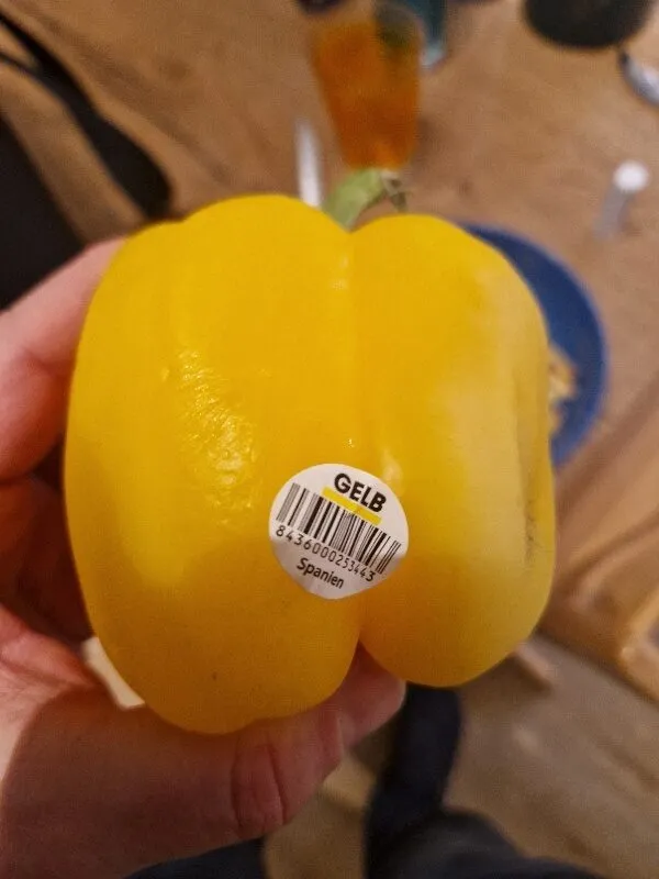 Paprika gelb