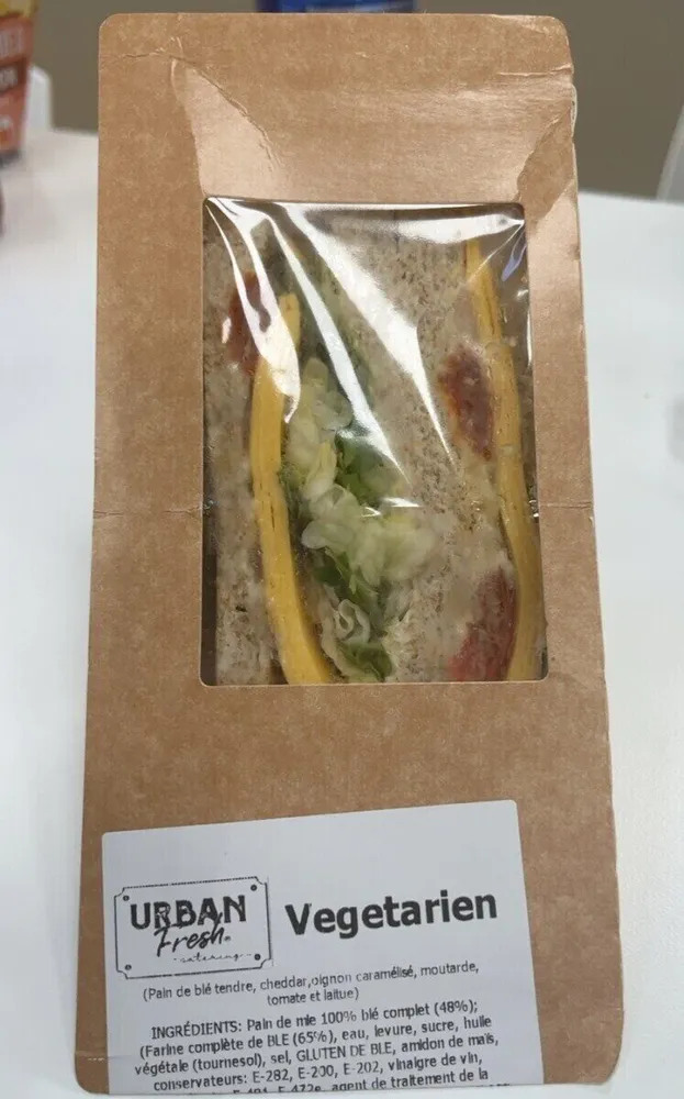 Club sandwich végétarien