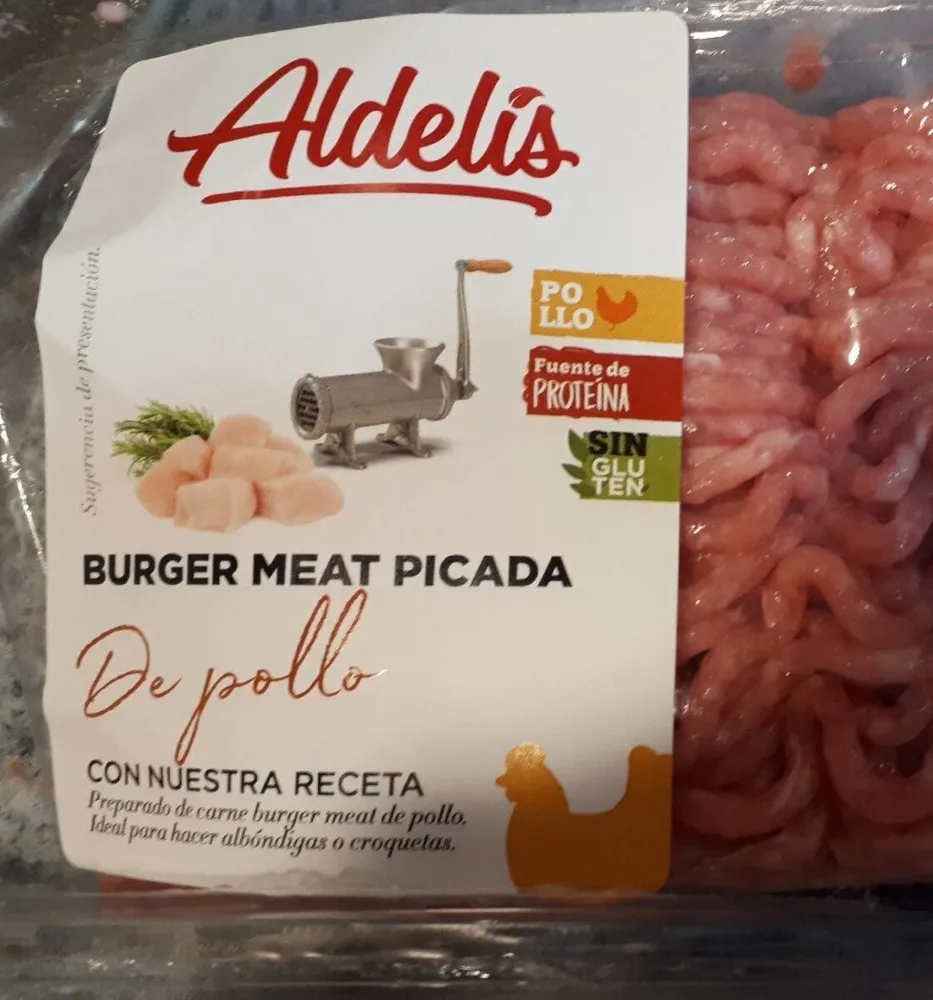 Burguer Meat picada de pollo