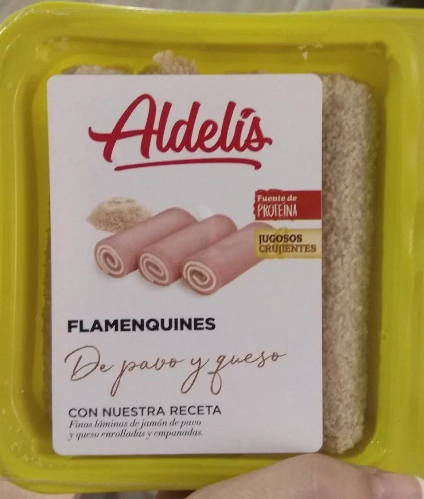Flamenquines de pavo y queso