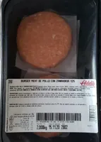 Burguer meat pollo zanahorias