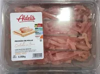 Pechuga de pollo a tiras