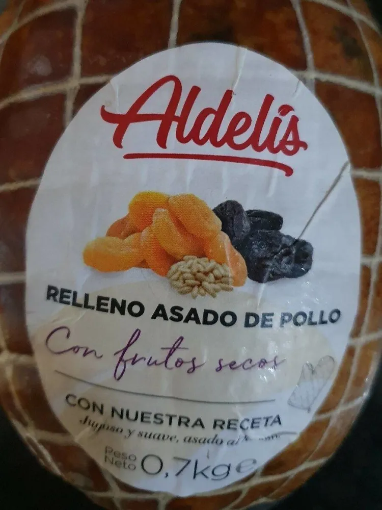 Relleno asado de pollo