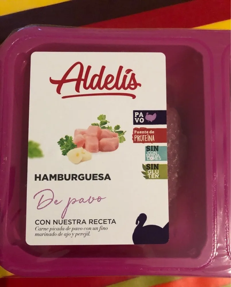 Hamburguesa de Pavo
