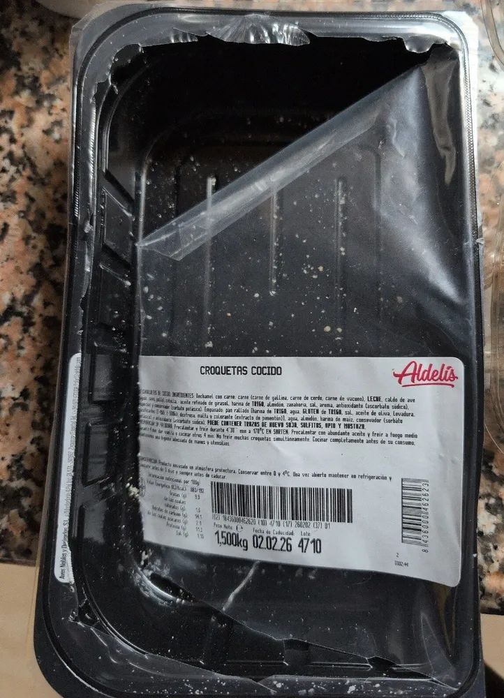 Croquetas cocido aldelis
