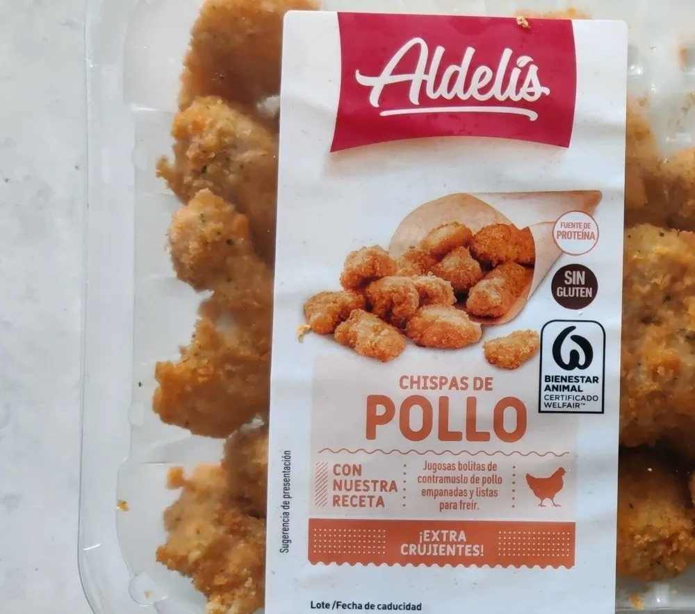 Chispas de pollo